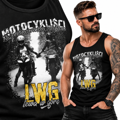 TANK TOP ŚMIESZNY  MOTORYZACYJNE WIELKA RODZINA